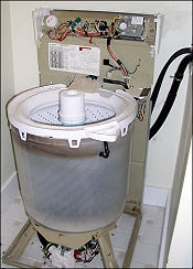Inside of Washer
