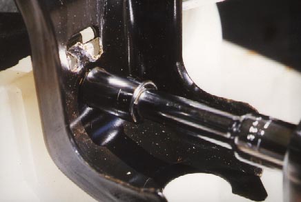 Tighten bolts
